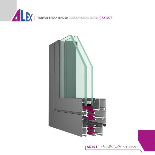 THERMAL BREAK HINGED DOOR & WINDOW SYSTEM AX 55 T